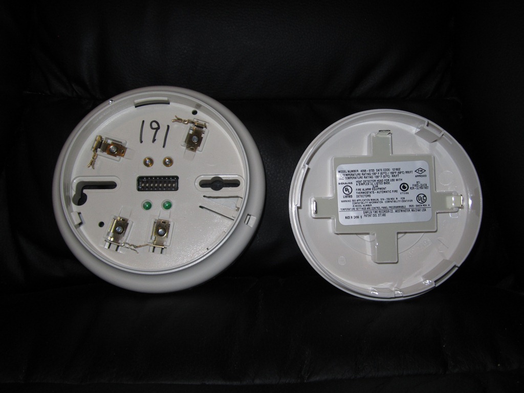 Simplex 4098-9733C Heat Detector - Fire Alarm Max