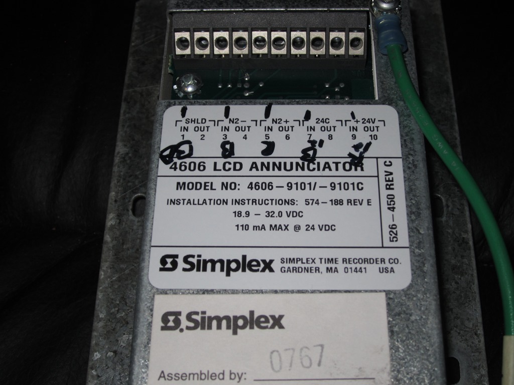 Simplex_4606-9101_Label